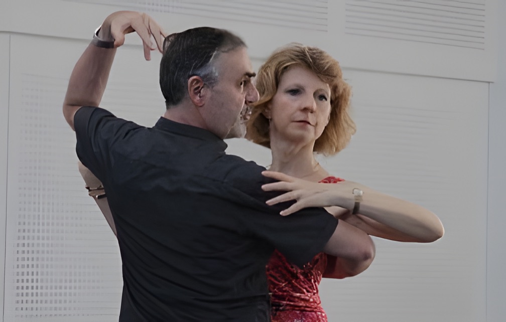 Francis et Agnès sur la piste de danse